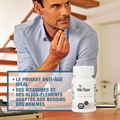 Vitolize Homme – Force, vitalité et équilibre masculin