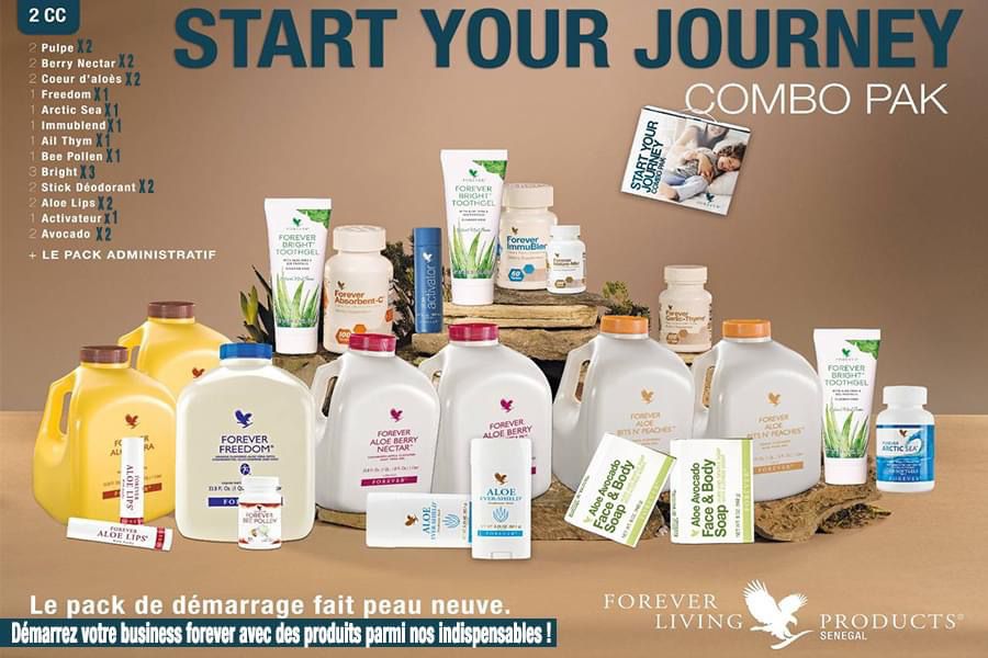 Combo Start Your Journey – Découvrez Forever & démarrez votre aventure